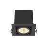Encastré downlight KADUX simple 3000&nbsp;K 38° IP&nbsp;20 carré noir - SLV - 1007551
