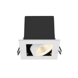 Encastré downlight KADUX simple 3000&nbsp;K 38° IP&nbsp;20 carré blanc - SLV - 1007552