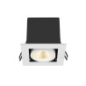 Encastré downlight KADUX simple 3000&nbsp;K 38° IP&nbsp;20 carré blanc - SLV - 1007552