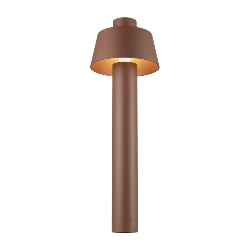 Borne PHOTONI 75 extérieur conique rouille E27 13W IP65 bord de mer - SLV - 1007580