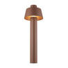 Borne PHOTONI 75 extérieur conique rouille E27 13W IP65 bord de mer - SLV - 1007580