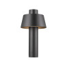 Borne PHOTONI 45 extérieur conique noir E27 13W IP65 bord de mer - SLV - 1007587