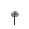 Suspension PANTILO ROPE 20 250&nbsp;cm E27 15W gris/argent - SLV - 1007588