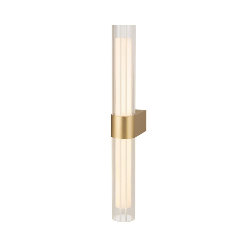 Applique en saillie LYGANT double 3000&nbsp;K 11W laiton - SLV - 1007616