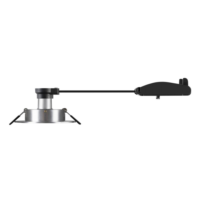 Spot encastré NEW TRIA® 75 XL int rond orientable alu GU10 10W IP20 - SLV - 1007626