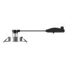 Spot encastré NEW TRIA® 75 XL int rond orientable alu GU10 10W IP20 - SLV - 1007626