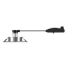 Spot encastré NEW TRIA® 75 XL int carré alu GU10 10W IP20 - SLV - 1007629