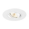 Collerette spot encastré int NEW TRIA® 75 XL rond orientable blanc - SLV - 1007630