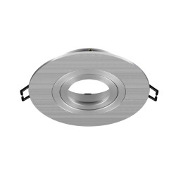 Collerette spot encastré NEW TRIA® 75 XL intérieur rond orientable alu - SLV - 1007632