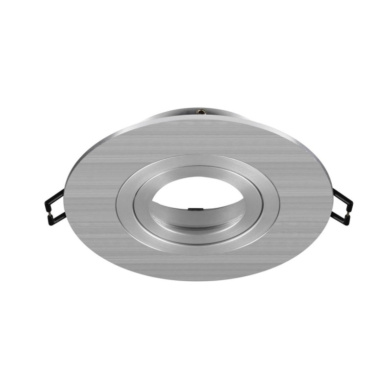 Collerette spot encastré NEW TRIA® 75 XL intérieur rond orientable alu - SLV - 1007632