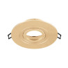 Collerette spot encastré intérieur NEW TRIA® 75 XL rond orientable doré - SLV - 1007633