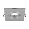 Collerette spot encastré intérieur NEW TRIA® 75 XL carré orientable alu - SLV - 1007636