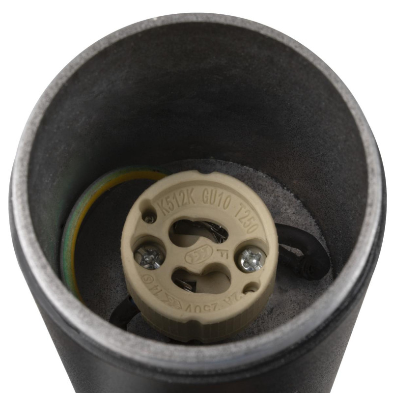 Borne S-TUBE 32 extérieur GU10 10W noir - SLV - 1007651