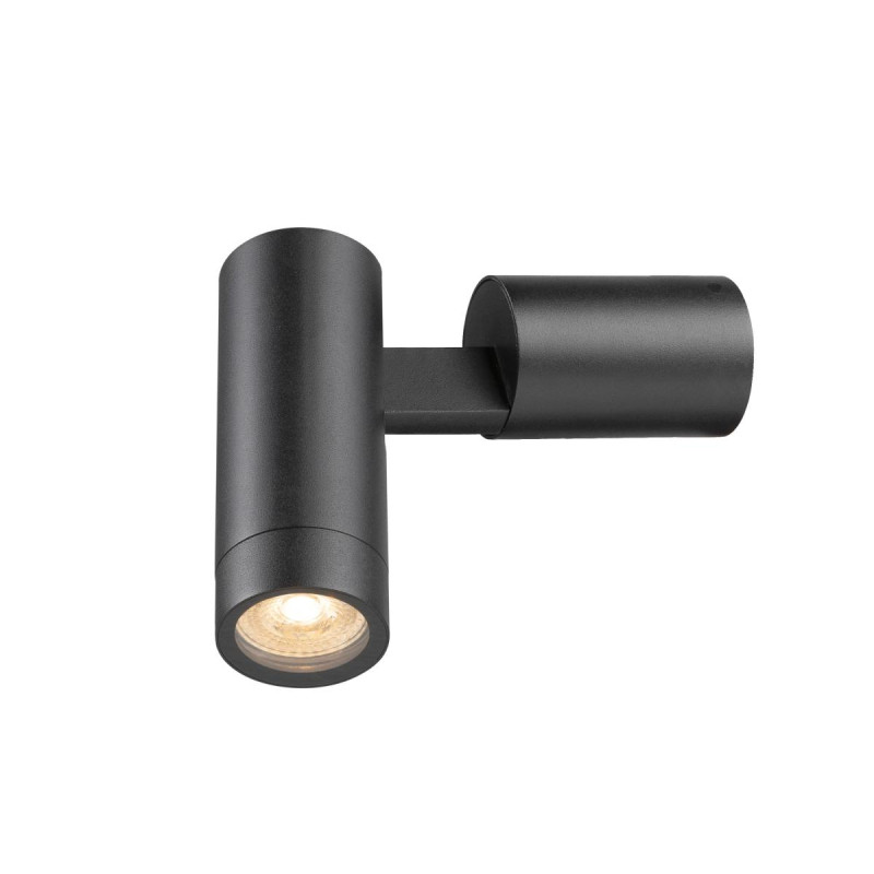 Applique en saillie S-TUBE rond 1x max. 10W GU10 noir - SLV - 1007653