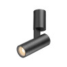 Applique en saillie S-TUBE rond 1x max. 10W GU10 noir - SLV - 1007653