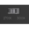 Applique en saillie LID I 2700/3000&nbsp;K 15W PHASE 100° gris - SLV - 1007667