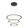 Suspension LED ONE FLAT intérieur noir LED 58W IP 20 - SLV - 1007701