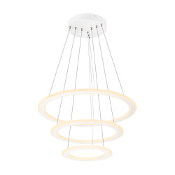 Suspension LED ONE FLAT intérieur blanc LED 58W IP 20 - SLV - 1007702