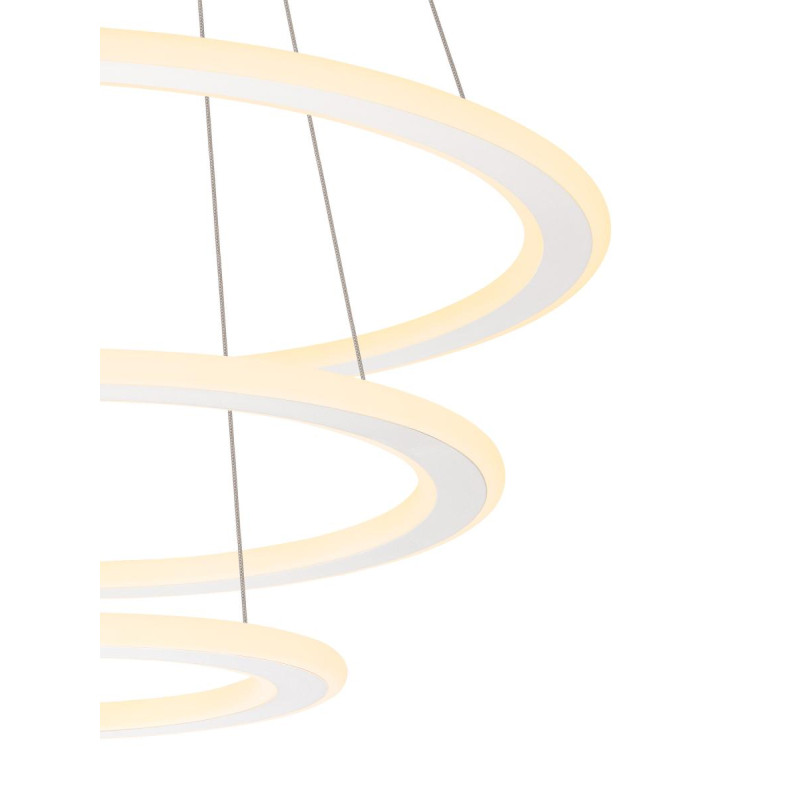 Suspension LED ONE FLAT intérieur blanc LED 58W IP 20 - SLV - 1007702