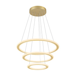 Suspension LED ONE FLAT intérieur laiton LED 58W IP 20 - SLV - 1007703