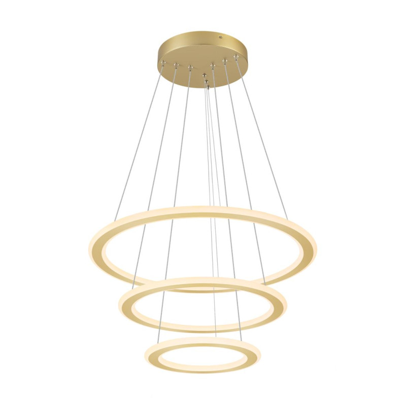 Suspension LED ONE FLAT intérieur laiton LED 58W IP 20 - SLV - 1007703