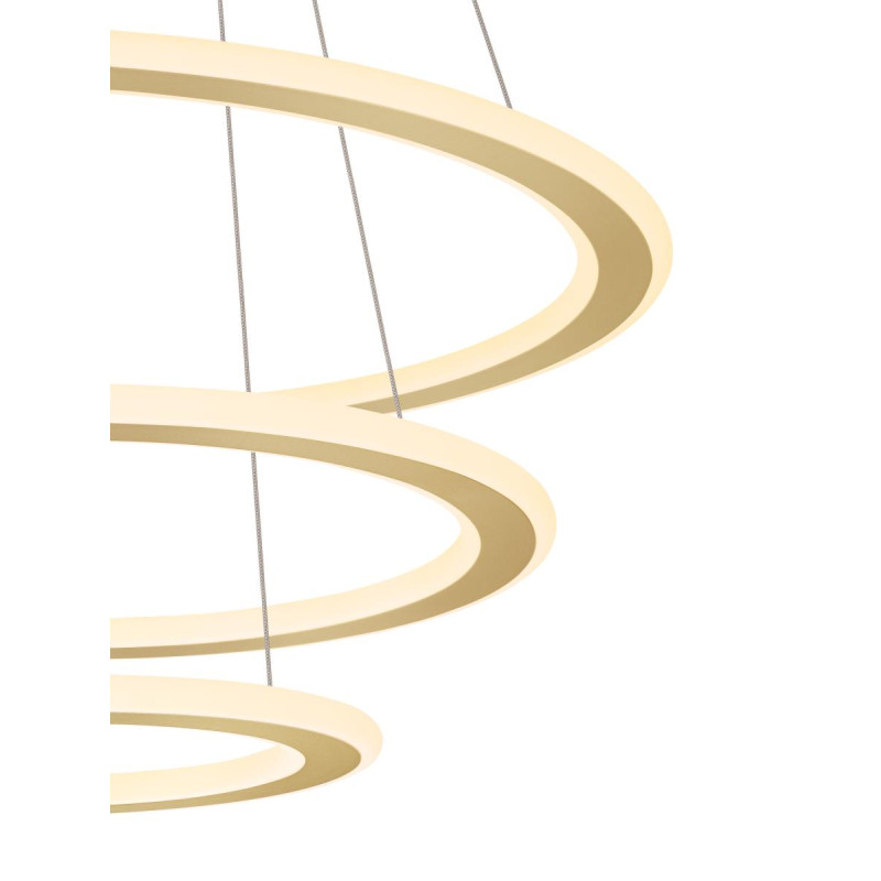 Suspension LED ONE FLAT intérieur laiton LED 58W IP 20 - SLV - 1007703