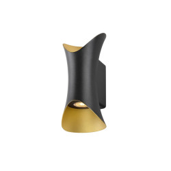 Applique murale MODELA intérieur up/down 2700 K PHASE noir/or - SLV - 1007807