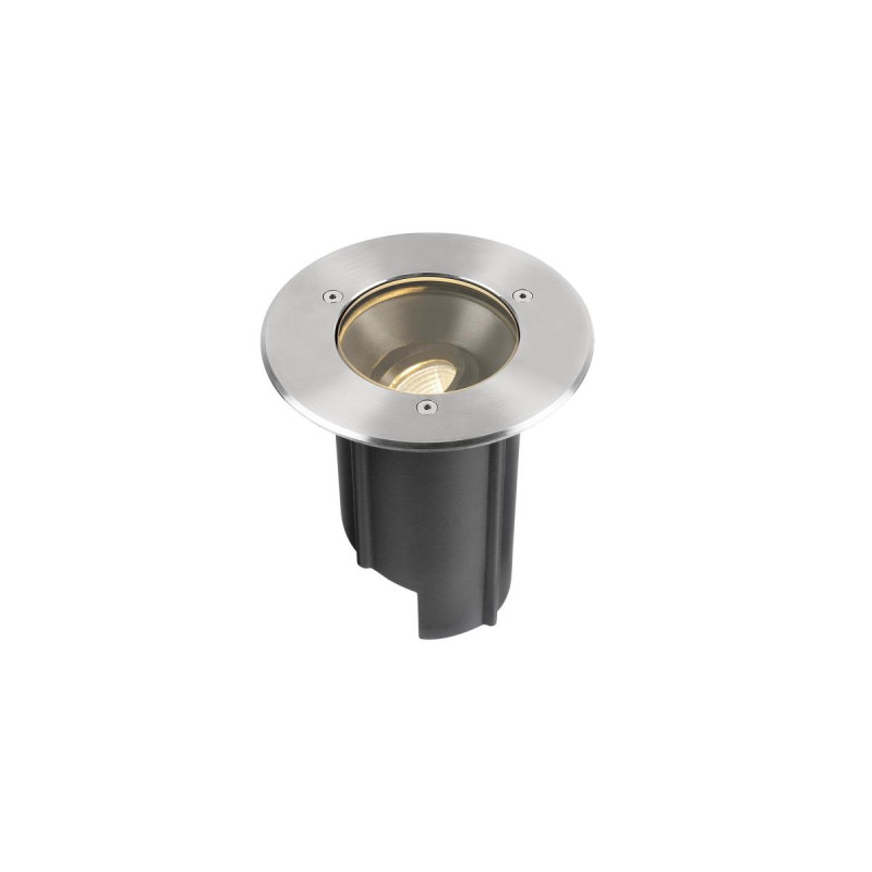 Encastré sol DASAR® M rond 24° 3000K driver DALI acier inoxydable - SLV - 1007810