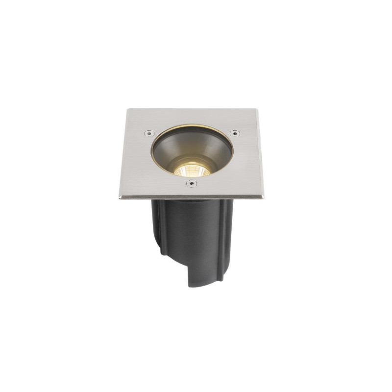 Encastré sol DASAR® M carré 24° 3000K driver DALI acier inoxydable - SLV - 1007811