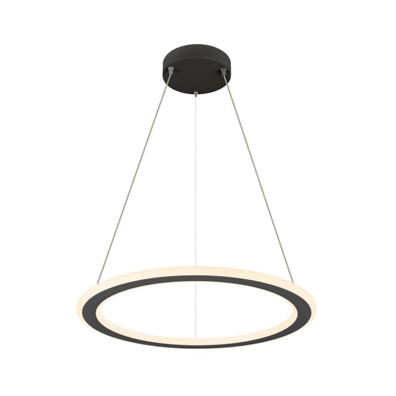 Intérieur ONE FLAT suspension simple L180 cm 2700/3000 K PHASE noir - SLV - 1007855
