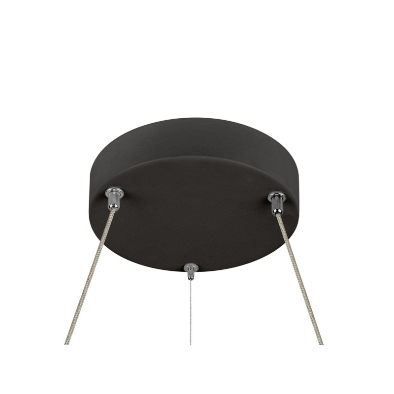 Intérieur ONE FLAT suspension simple L180 cm 2700/3000 K PHASE noir - SLV - 1007855