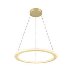 Intérieur ONE FLAT suspension simple L180 cm 2700/3000 K PHASE laiton - SLV - 1007857