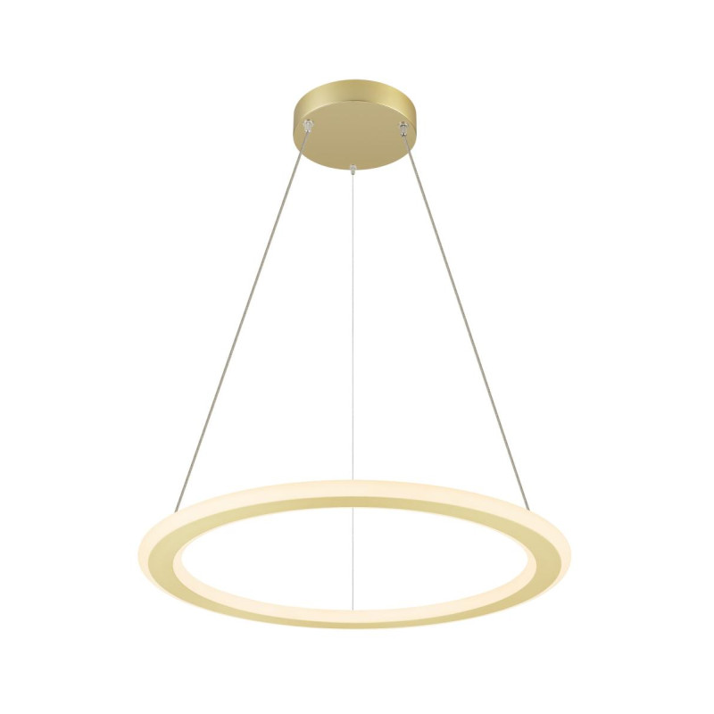 Intérieur ONE FLAT suspension simple L180 cm 2700/3000 K PHASE laiton - SLV - 1007857