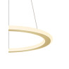 Intérieur ONE FLAT suspension simple L180 cm 2700/3000 K PHASE laiton - SLV - 1007857