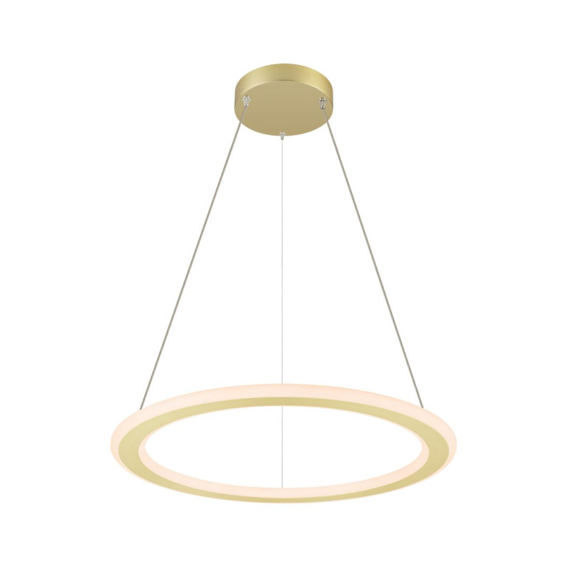 Intérieur ONE FLAT suspension simple L180 cm 2700/3000 K PHASE laiton - SLV - 1007857