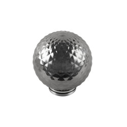 VARYT Abat-jour en verre, aspect diamant fumé - SLV - 1007858