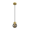 VARYT Abat-jour en verre, aspect diamant fumé - SLV - 1007858