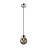 VARYT Abat-jour en verre, aspect diamant fumé - SLV - 1007858