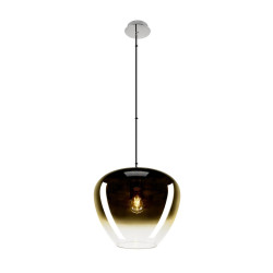Suspension PANTILO CONVEX 40 intérieur L150 cm E27 40W or - SLV - 1007877