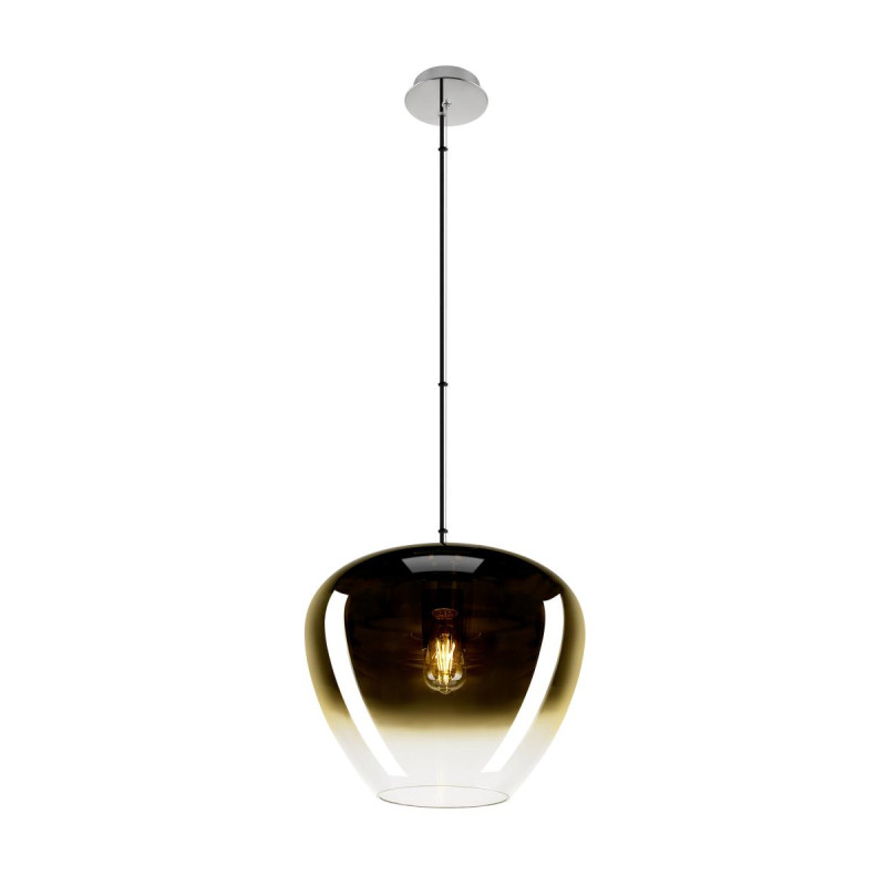 Suspension PANTILO CONVEX 40 intérieur L150 cm E27 40W or - SLV - 1007877