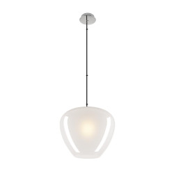 Suspension PANTILO CONVEX 40 intérieur L150 cm E27 40W blanc - SLV - 1007878