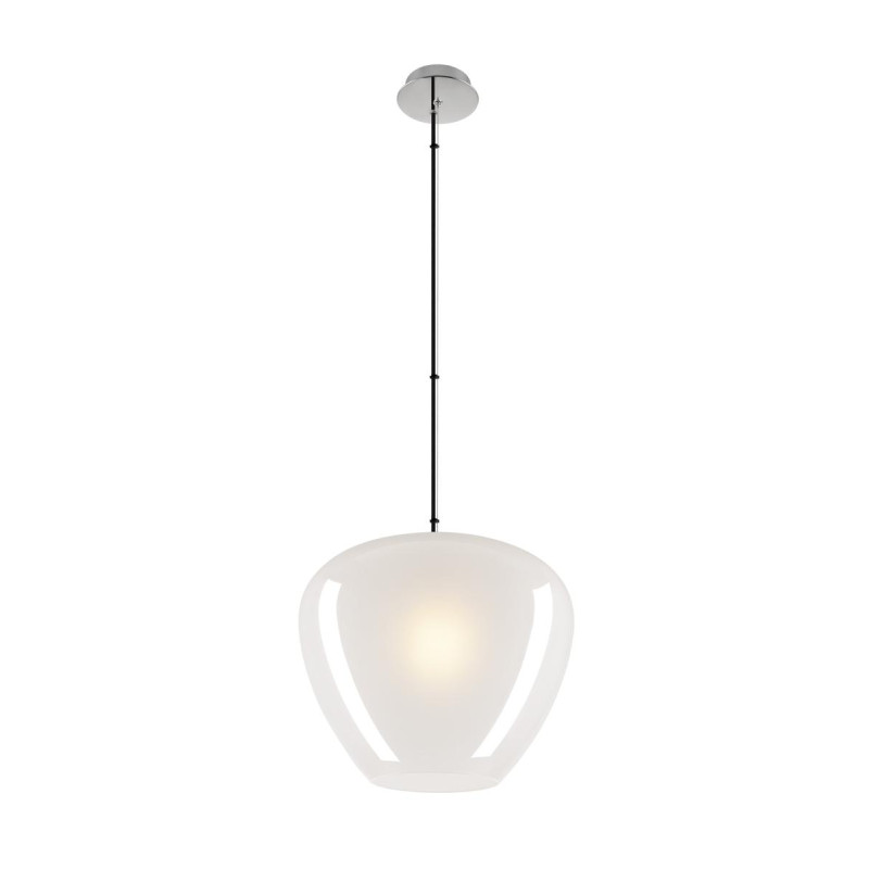 Suspension PANTILO CONVEX 40 intérieur L150 cm E27 40W blanc - SLV - 1007878