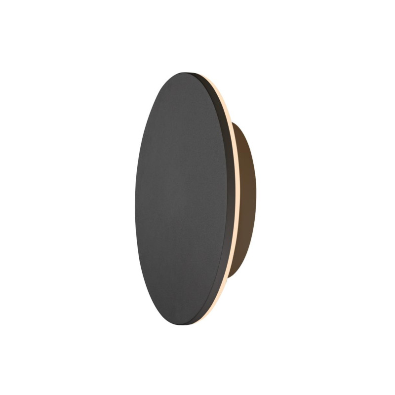 Applique D-RING M extérieur 2700/3000&nbsp;K PHASE IP65 noir bord de mer - SLV - 1007913