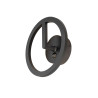 Applique murale Q-RING extérieur Sensor 3000&nbsp;K IP54 noir bord de mer - SLV - 1007916