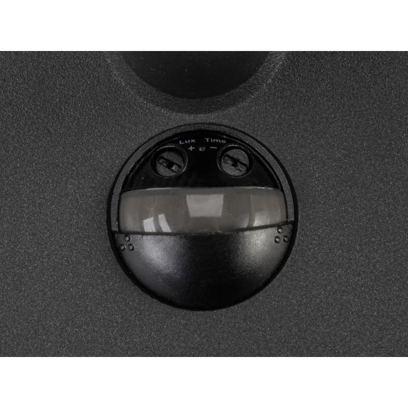 Applique murale Q-RING extérieur Sensor 3000&nbsp;K IP54 noir bord de mer - SLV - 1007916