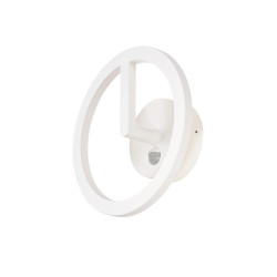 Applique murale Q-RING extérieur Sensor 3000&nbsp;K IP54 blanc bord de mer - SLV - 1007917