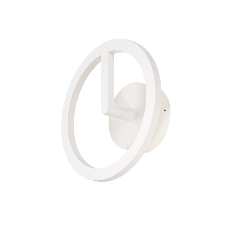 Applique murale Q-RING extérieur 3000&nbsp;K PHASE IP65 blanc bord de mer - SLV - 1007919