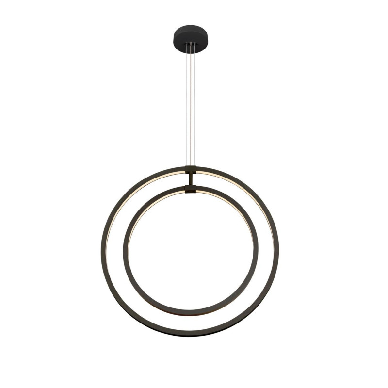 Suspension ONE VERTICAL intérieur L180 cm 2700/3000 K PHASE noir - SLV - 1008002