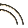 Suspension ONE VERTICAL intérieur L180 cm 2700/3000 K PHASE noir - SLV - 1008002