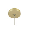 Suspension ONE VERTICAL itnériuer L180 cm 2700/3000 K PHASE laiton - SLV - 1008004